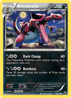 Krookodile Dark Explorers #66
