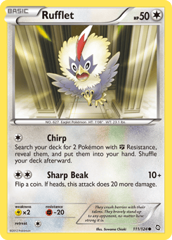 Rufflet Dragons Exalted #111