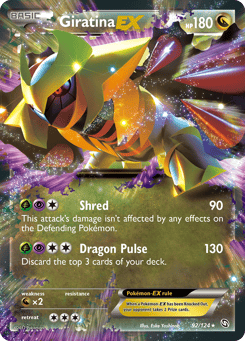 Giratina-EX Dragons Exalted #92
