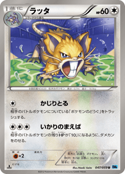 Japanese Raticate (ラッタ)