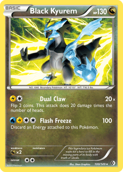Black Kyurem Boundaries Crossed #100