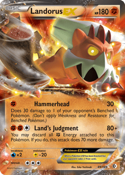 Landorus-EX Boundaries Crossed #89