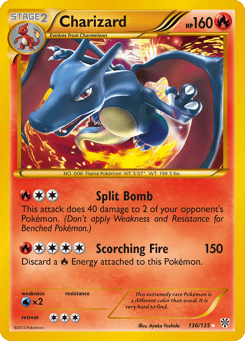 Charizard Plasma Storm #136
