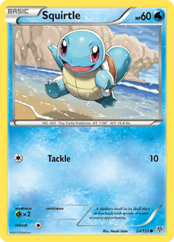 Squirtle Plasma Storm #24