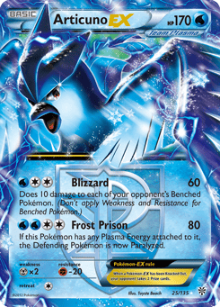 Articuno-EX Plasma Storm #25