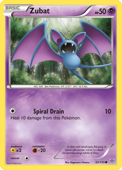 Zubat Plasma Storm #52