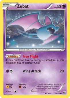 Zubat Plasma Storm #53
