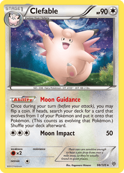 Clefable Plasma Storm #98