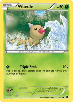 Weedle Plasma Freeze #1