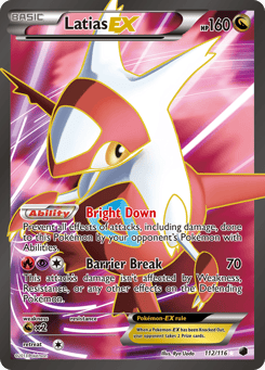 Latias-EX Plasma Freeze #112