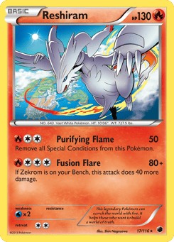 Reshiram Plasma Freeze #17