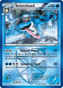 Seismitoad Plasma Freeze #26