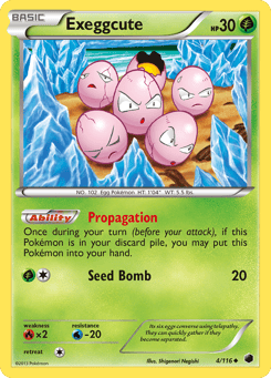 Exeggcute Plasma Freeze #4