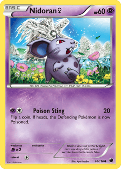 Nidoran ♀ Plasma Freeze #40