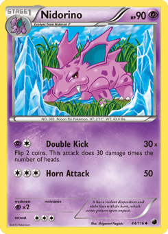 Nidorino Plasma Freeze #44