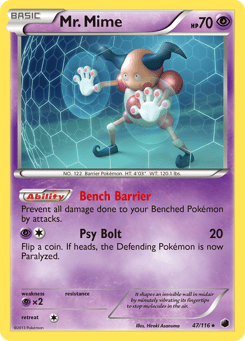 Mr. Mime Plasma Freeze #47