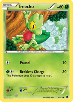 Treecko Plasma Freeze #6