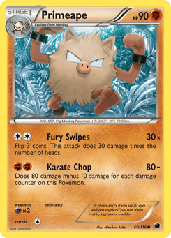 Primeape Plasma Freeze #60