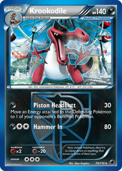Krookodile Plasma Freeze #70