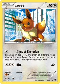 Eevee Plasma Freeze #90