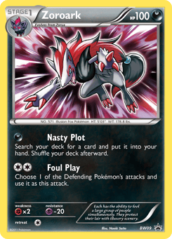 Zoroark BW Black Star Promos #BW09