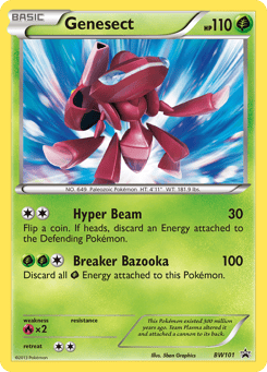 Genesect BW Black Star Promos #BW101