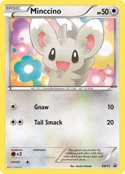 Minccino BW Black Star Promos #BW13