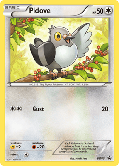 Pidove BW Black Star Promos #BW15