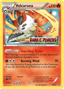 Volcarona BW Black Star Promos #BW40