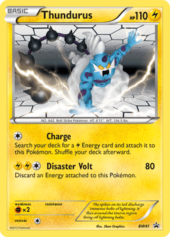 Thundurus BW Black Star Promos #BW41