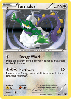 Tornadus BW Black Star Promos #BW42