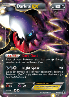Darkrai-EX BW Black Star Promos #BW46