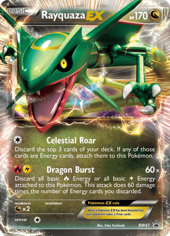 Rayquaza-EX BW Black Star Promos #BW47