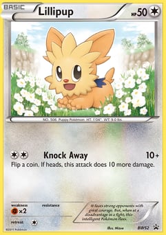 Lillipup BW Black Star Promos #BW52