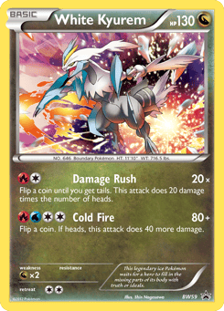 White Kyurem BW Black Star Promos #BW59