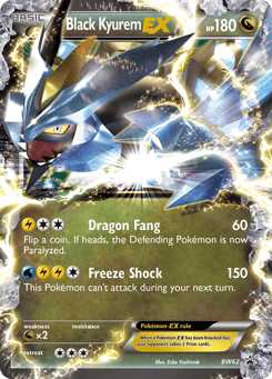 Black Kyurem-EX BW Black Star Promos #BW62