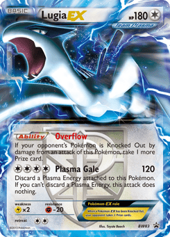 Lugia-EX BW Black Star Promos #BW83