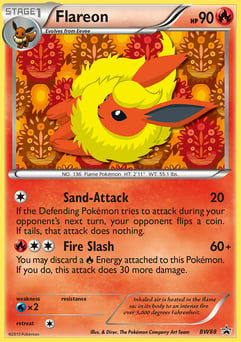 Flareon BW Black Star Promos #BW88