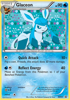 Glaceon BW Black Star Promos #BW90