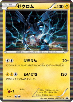 Japanese Zekrom (ゼクロム)