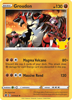 Groudon Celebrations #17