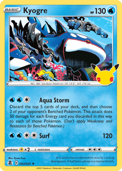 Kyogre Celebrations #3