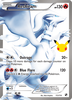 Reshiram Celebrations: Classic Collection #113