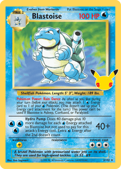 Blastoise Celebrations: Classic Collection #2