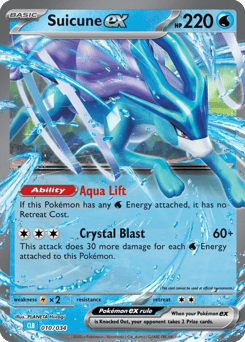 Suicune ex Pokémon TCG Classic - Blastoise #10