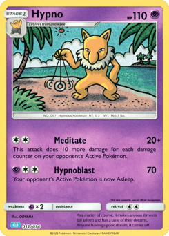 Hypno Pokémon TCG Classic - Blastoise #12