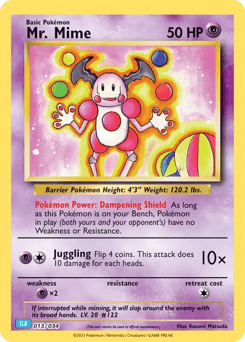 Mr. Mime Pokémon TCG Classic - Blastoise #13