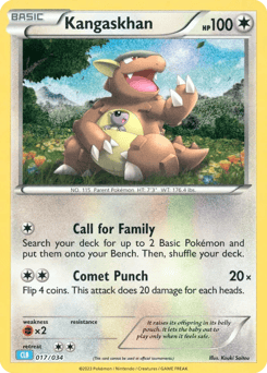 Kangaskhan Pokémon TCG Classic - Blastoise #17