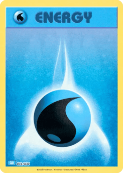 Basic Water Energy Pokémon TCG Classic - Blastoise #33