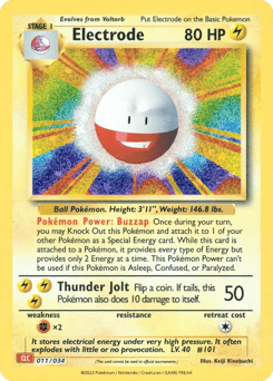 Electrode Pokémon TCG Classic - Charizard #11